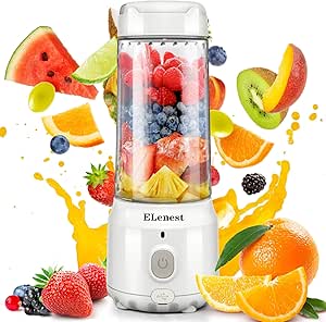 Portable Blender for Smoothies and Shakes - USB Rechargeable