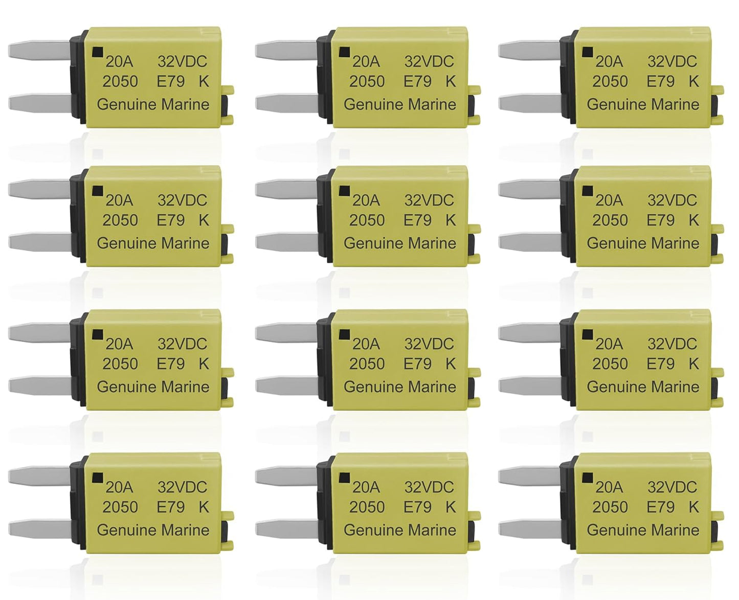 20A Low Profile Mini Fuse Kit for Automotive and Marine Use