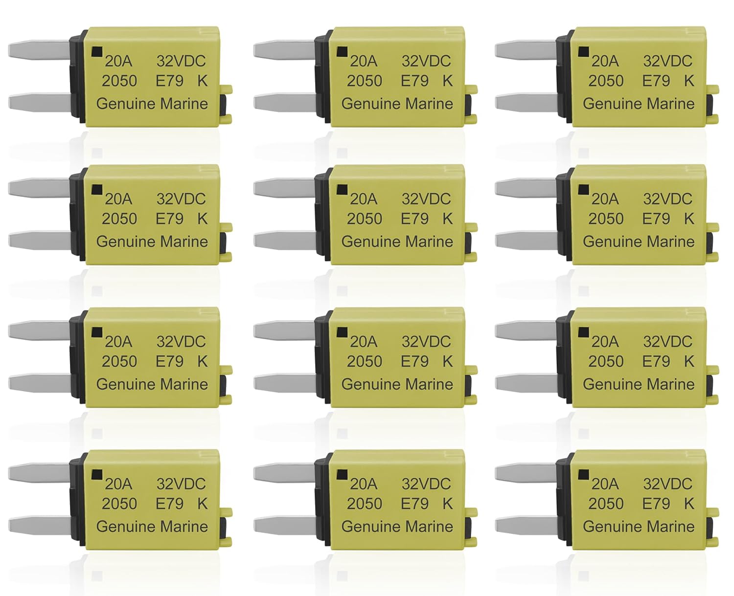 20A Low Profile Mini Fuse Kit for Automotive and Marine Use