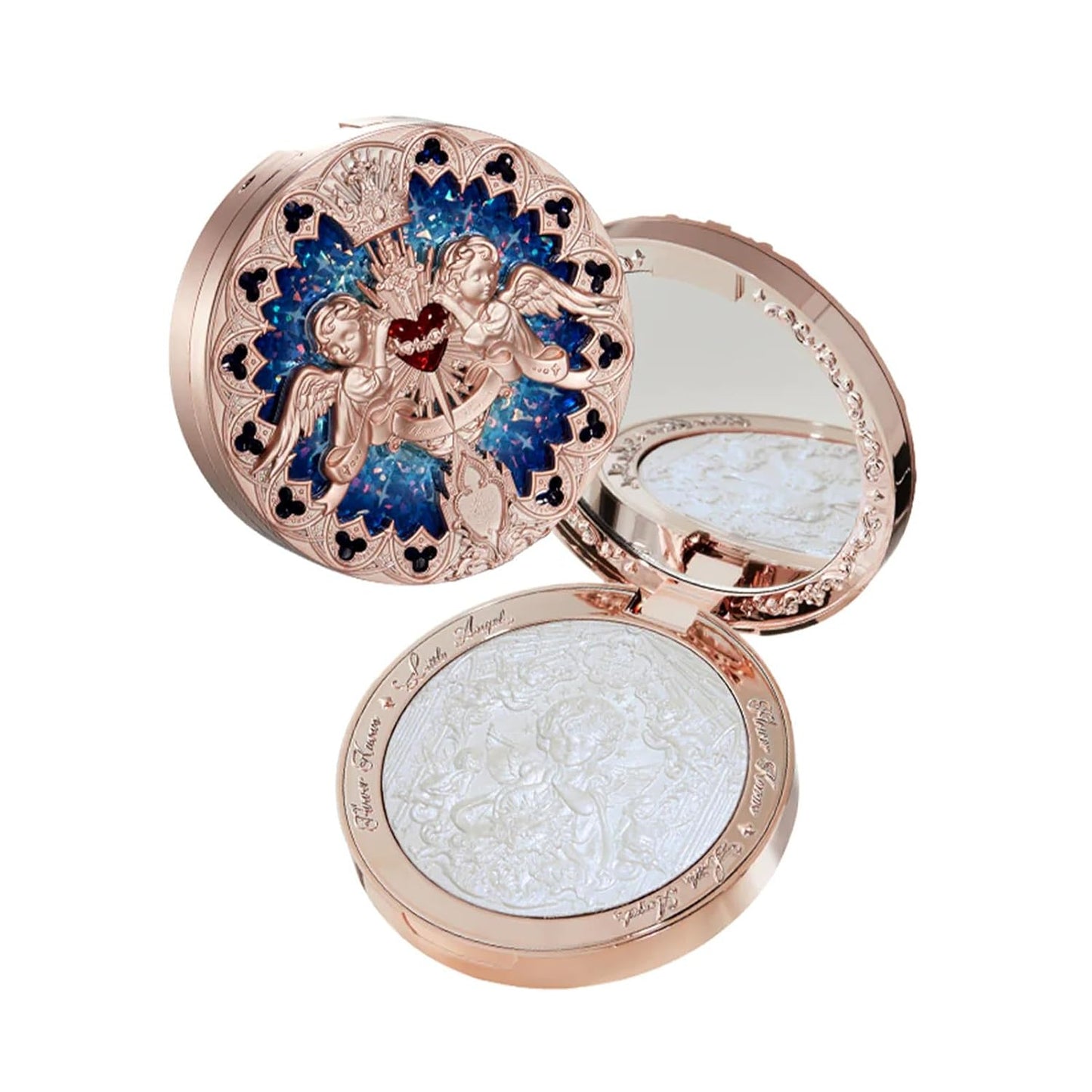 Flower Knows Little Angel Embossed Highlighter for Ethereal Glow