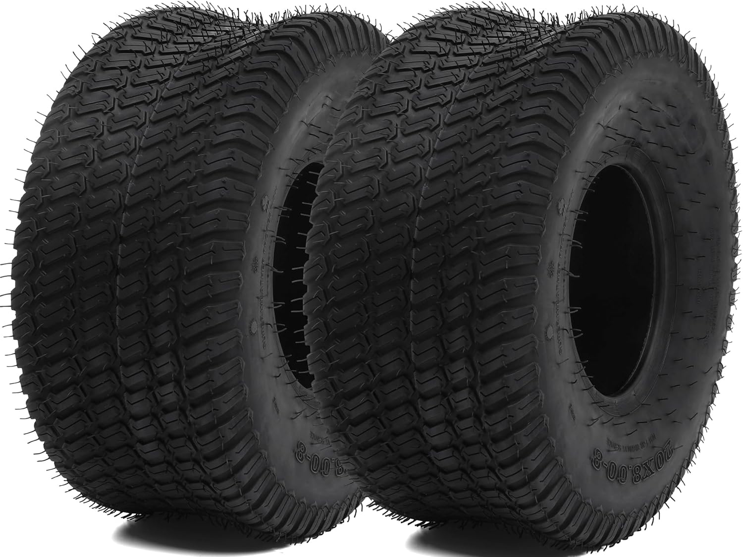 20x8-8 Lawn Mower Tires for Garden Tractors and Golf Carts