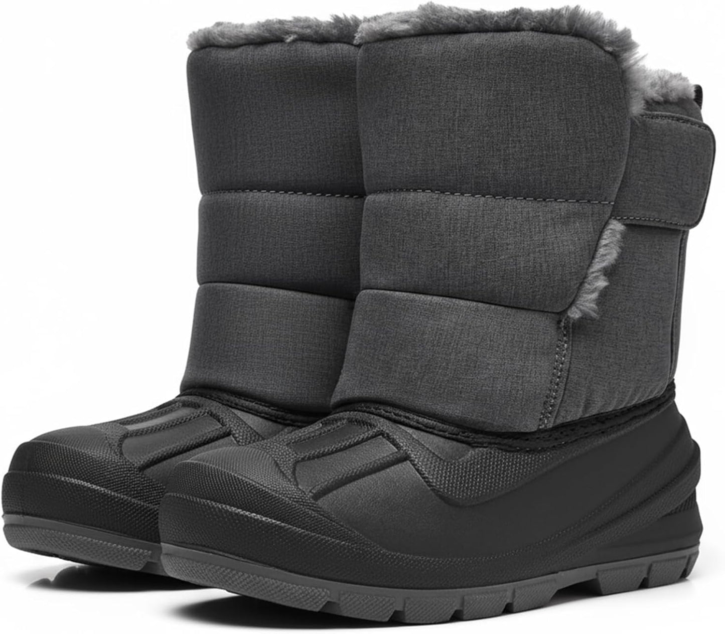 MORENDL Toddler Winter Snow Boots Waterproof Insulated Comfort
