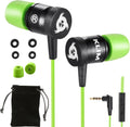 KLIM Fusion Earbuds with Microphone - Comfortable Memory Foam Fit