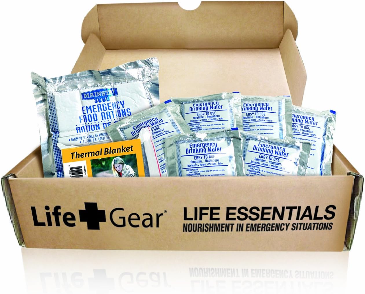 Life Gear Emergency Kit - 3 Days Survival Essentials