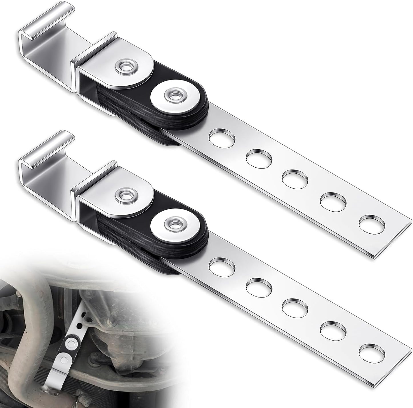 Universal Exhaust Hangers for Heavy Duty Muffler Support