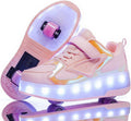 Ylllu Kids LED Roller Skate Shoes for Girls Boys - Light Up Sneakers