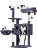 Hey-brother Cat Tree Tower Smoky Gray - Compact 41.3 in Condo