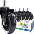 Rollerblade Office Chair Wheels Replacement Casters - Smooth Glide