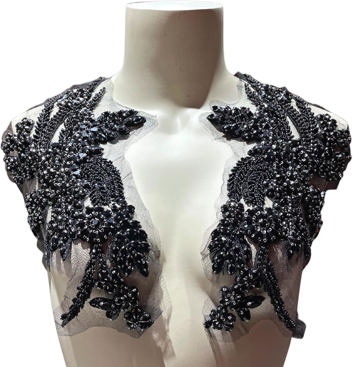 Handmade Rhinestone Appliques for Dresses and Evening Gowns