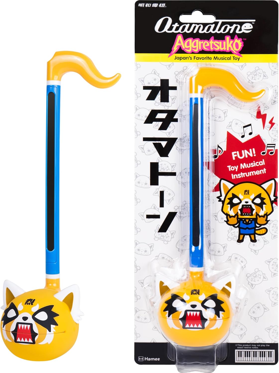 Otamatone Special Edition Sanrio Aggretsuko Fun Musical Toy