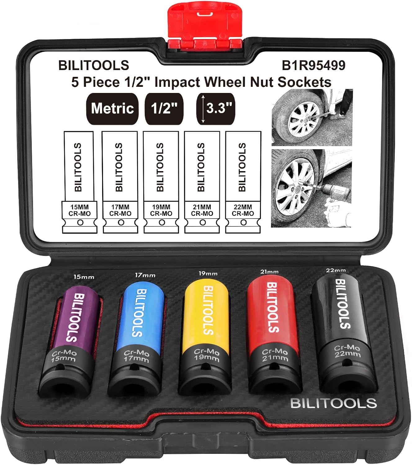BILITOOLS 1/2 inch Drive Impact Lug Nut Socket Set Review