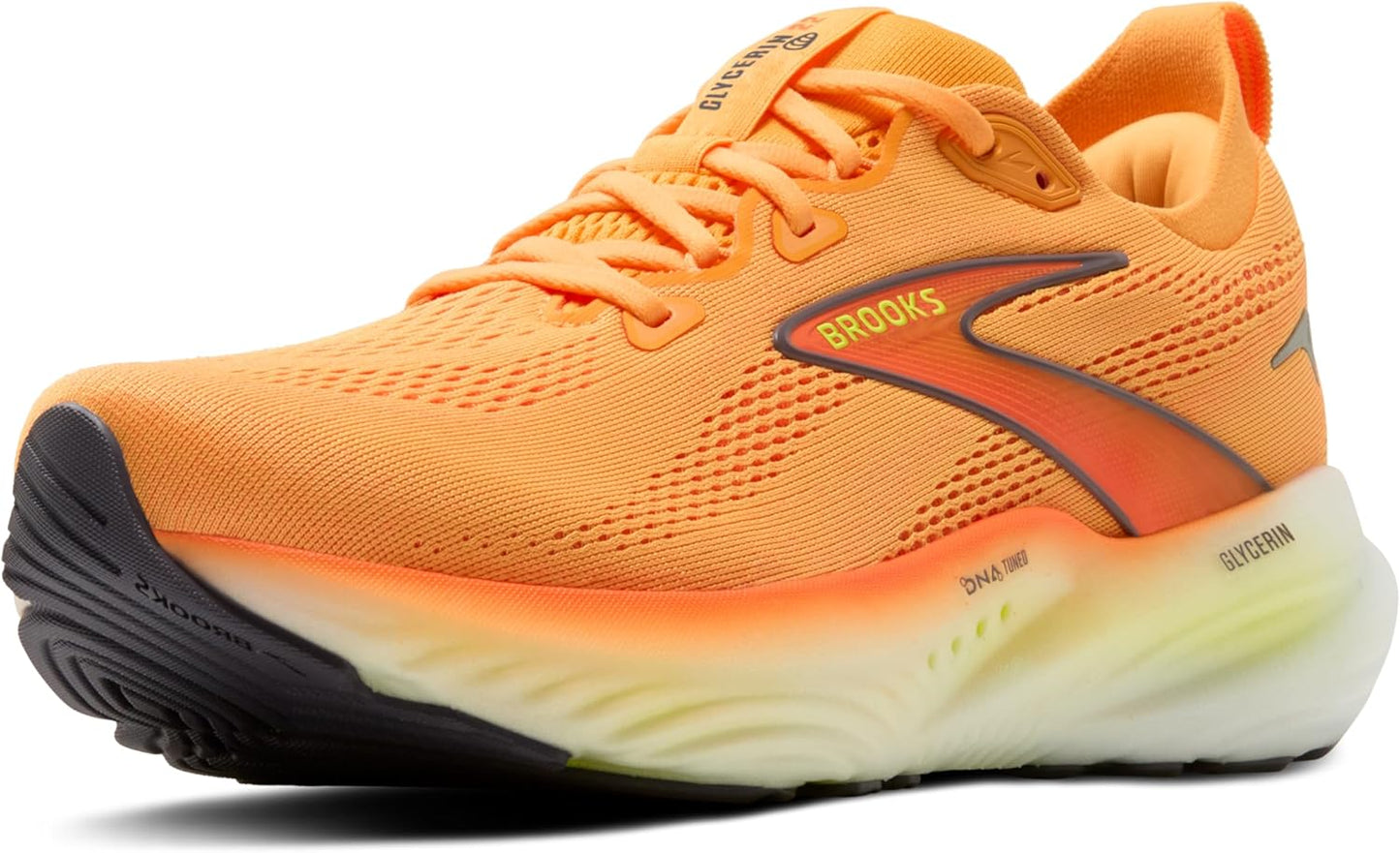 Brooks Mens Glycerin 22 Neutral Running Shoe for Comfort