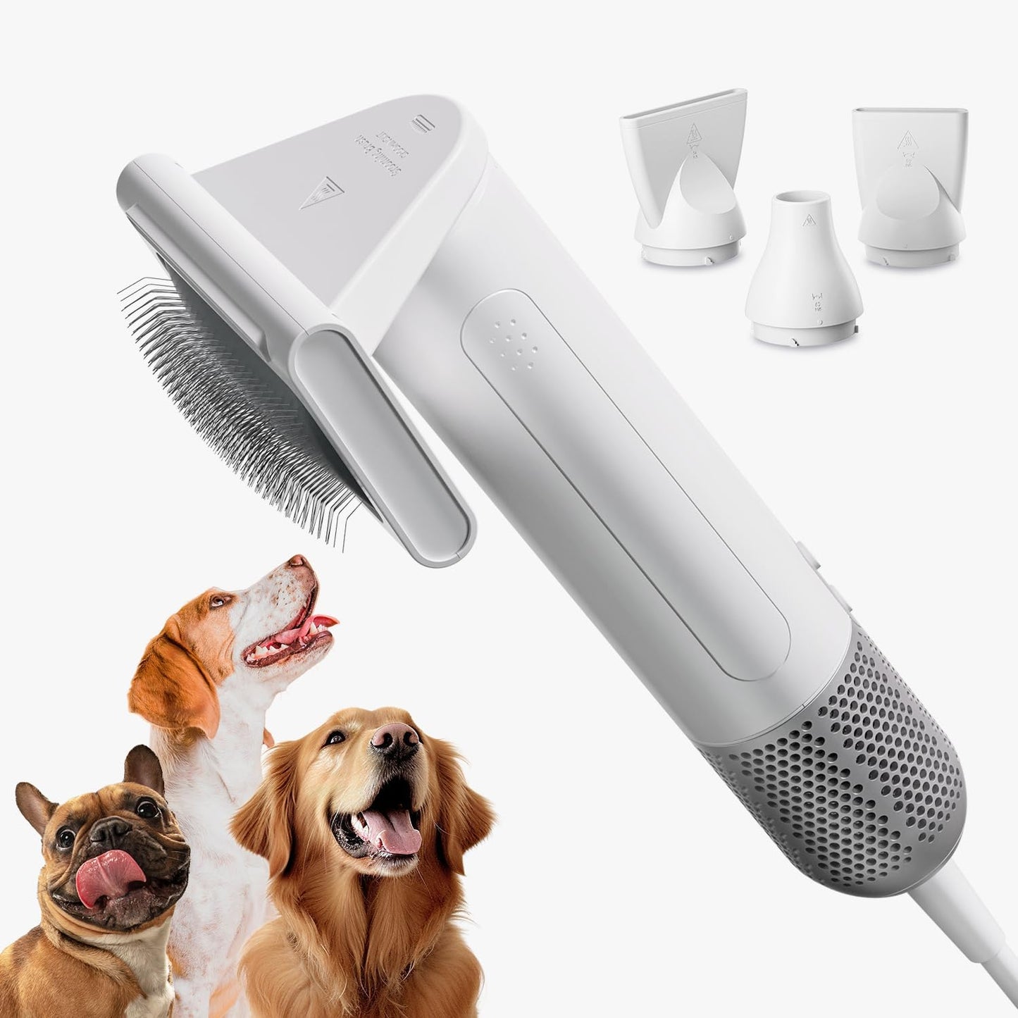 Portable Pet Grooming Kit: Dryer & Brush Combo