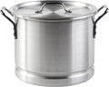 IMUSA 24qt Aluminum Steamer - Large Capacity Steamer Pot