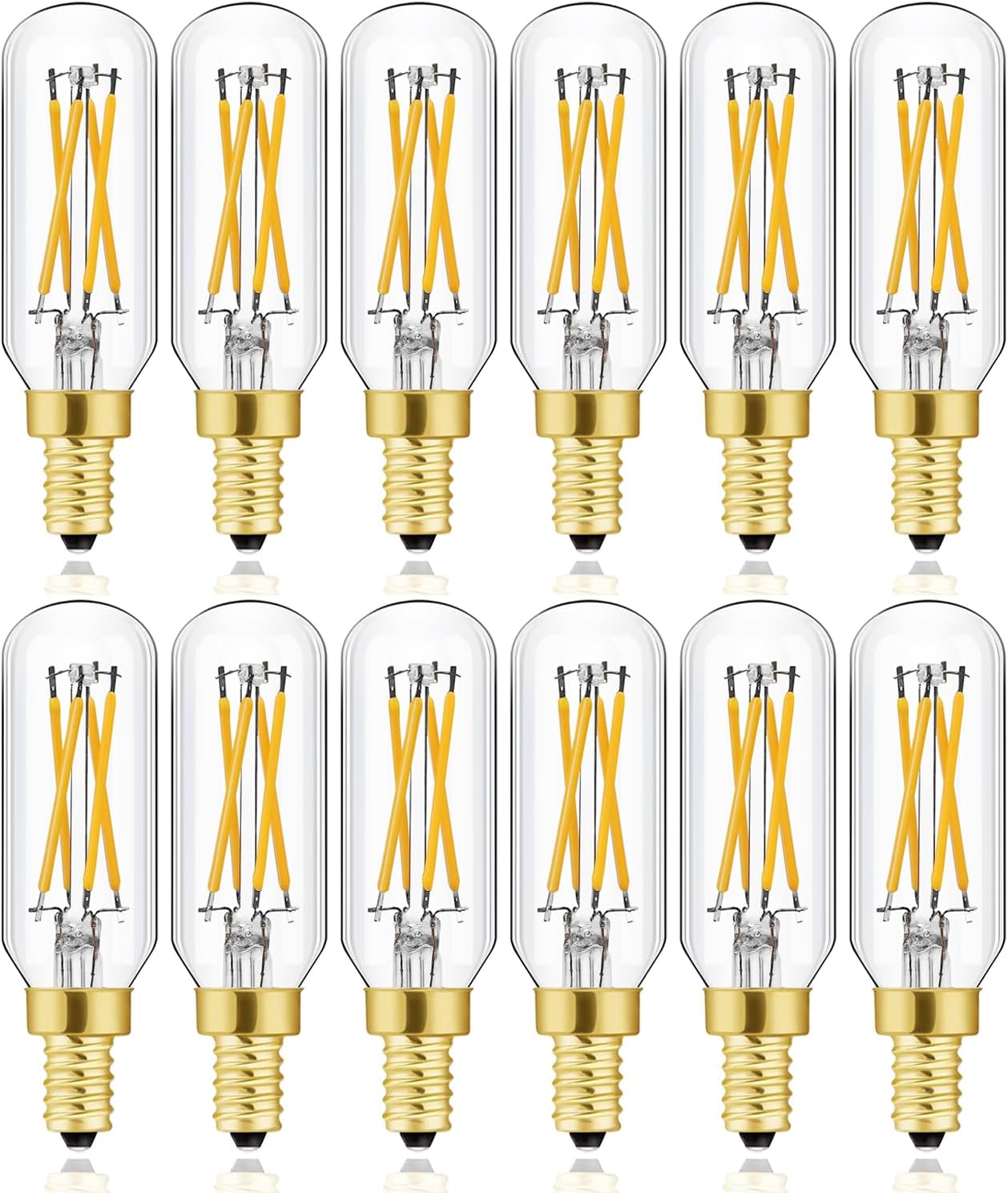 Leools Vintage E12 LED Bulb 40W Equivalent for Home