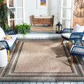 SAFAVIEH Courtyard Collection 9ft x 12ft Waterproof Area Rug