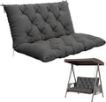 Pakunoda Porch Swing Cushion with Backrest for Comfort