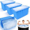 Haldane Extra Large Ice Cube Molds 25LB Ice Bath Blocks - Durable