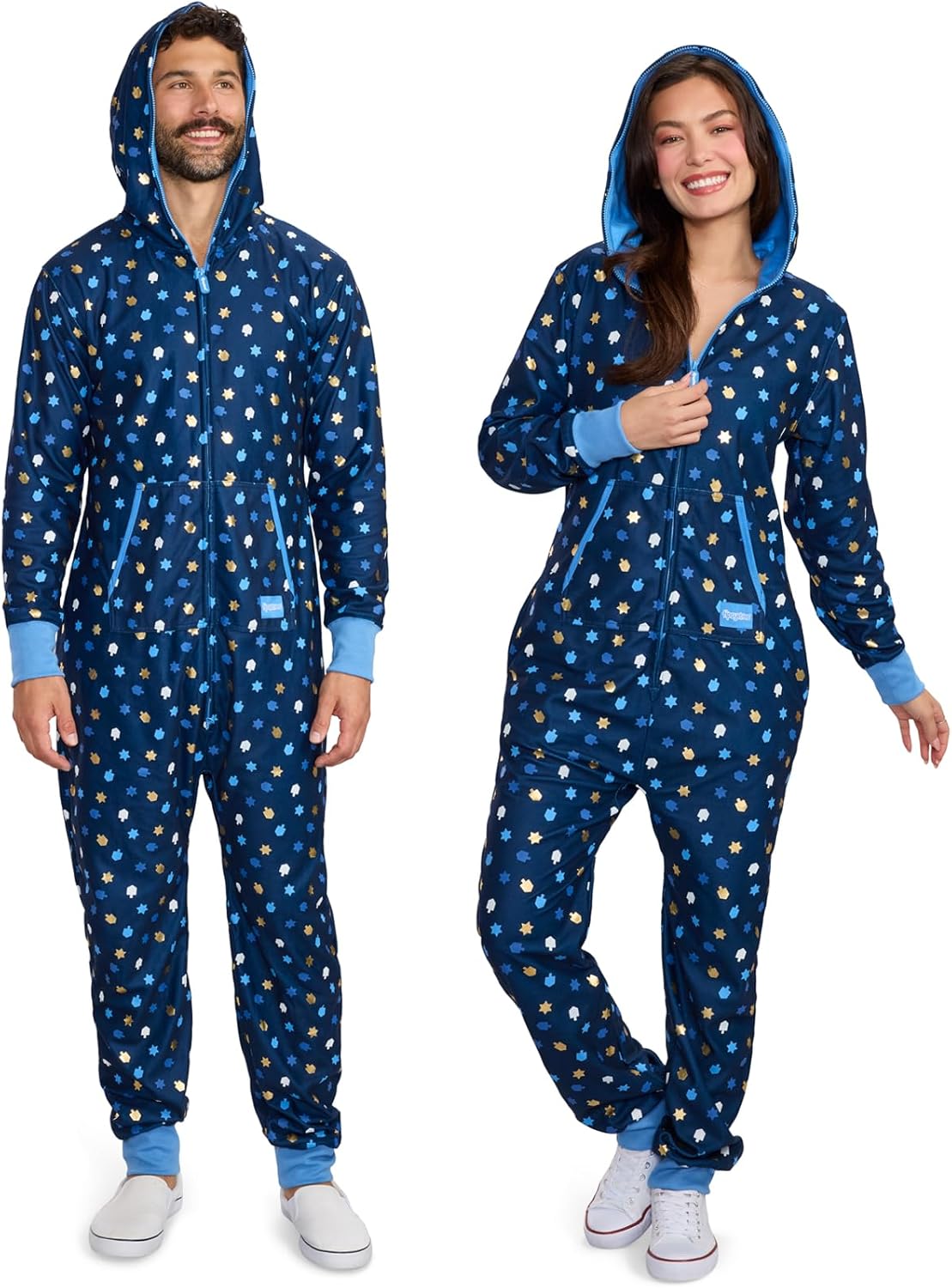 Tipsy Elves Christmas Onesies for Adults - Comfy Holiday Jumpsuits