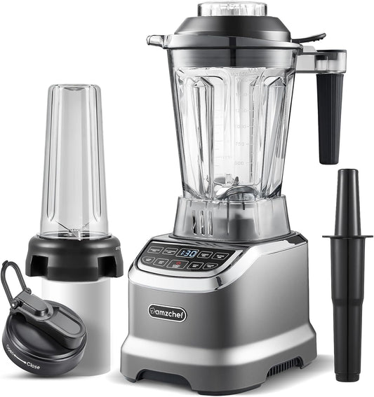 AMZCHEF 1800W High-Speed Blender - Blend with Ease!