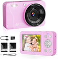 Digital Camera 4K 64MP, 18X Zoom - Compact Point & Shoot
