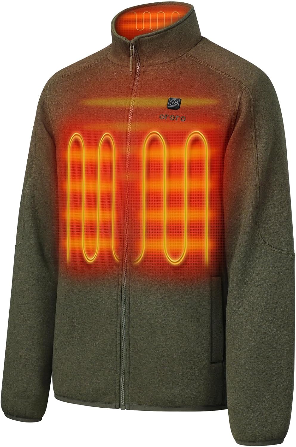 ORORO Men's 4-Zone Heated Jacket for Ultimate Warmth and Comfort