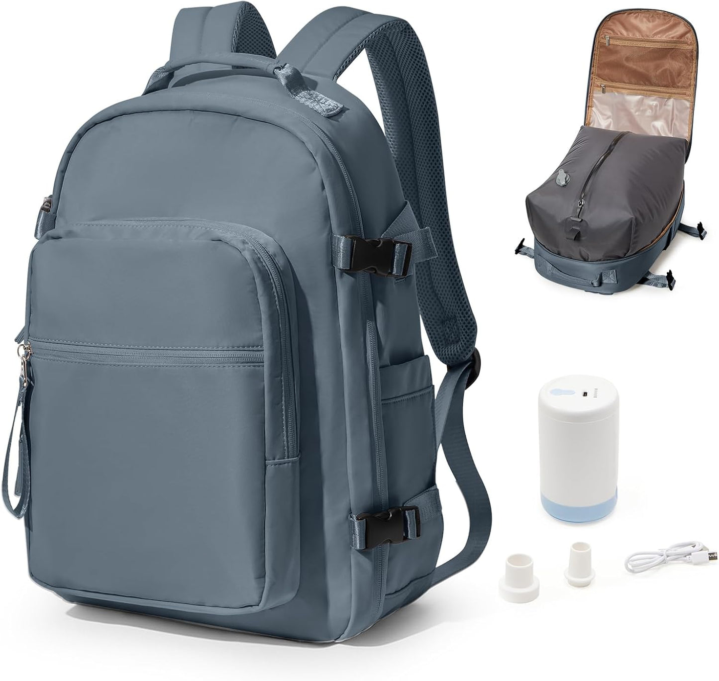Vacuum Backpack With Pump For Travel And Daily Use