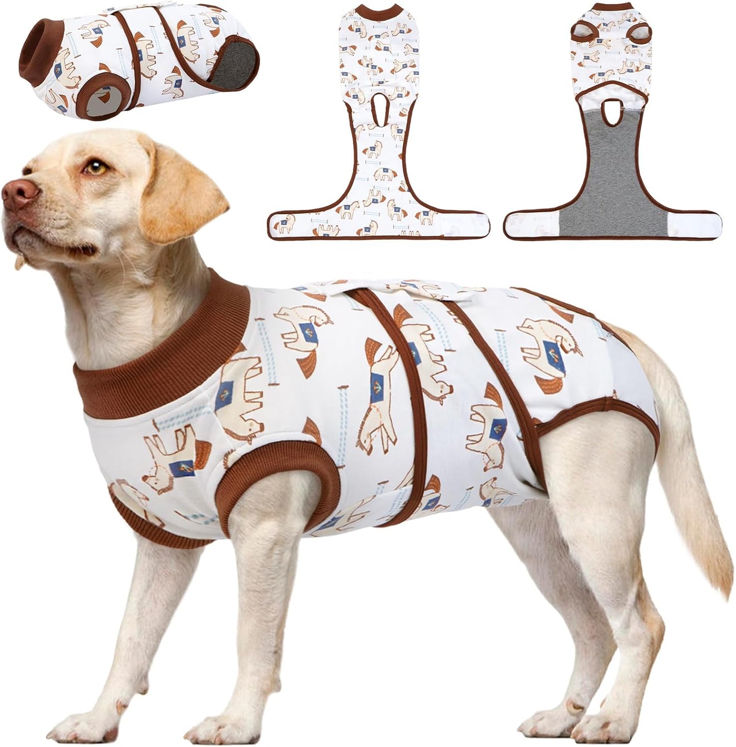 Kuoser Dog Recovery Suit for Post-Surgery Care and Healing
