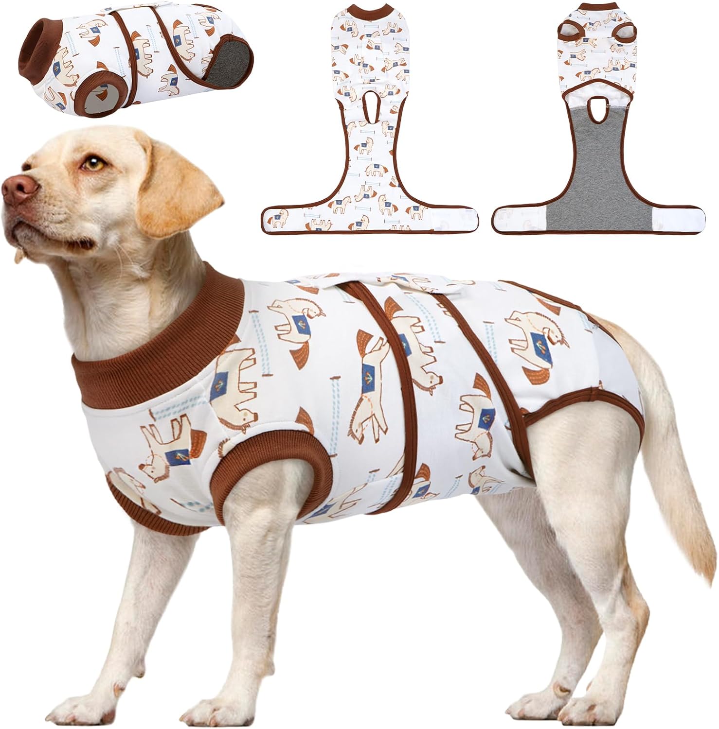 Kuoser Dog Recovery Suit for Post-Surgery Care and Healing