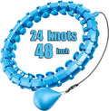 Dumoyi Smart Weighted Hoop for Adults for Weight Loss - Quiet