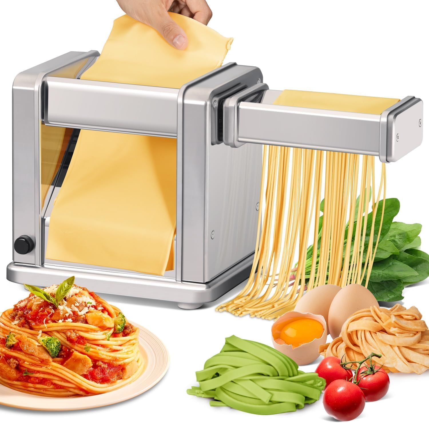 Maxceysen Electric Pasta Maker - Customize Your Perfect Noodles!