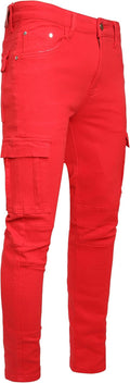 JUNBAOSS Men's Slim Fit Stretch Ripped Jeans - Tailored Comfort