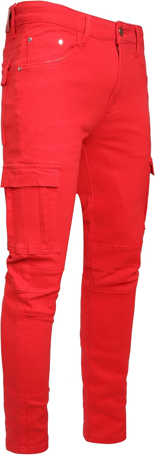 JUNBAOSS Men's Slim Fit Stretch Ripped Skinny Jeans for Style