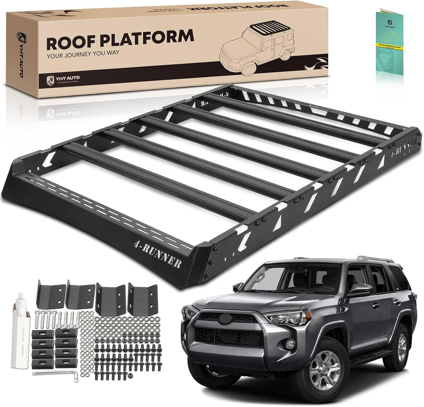 Lightweight Aluminum Rooftop Cargo Carrier