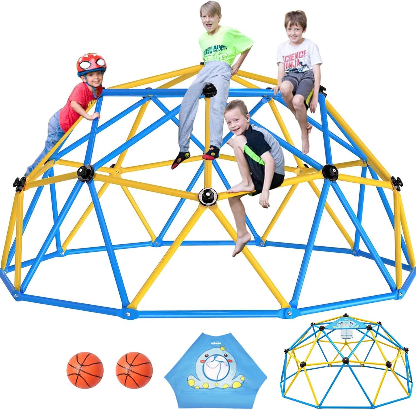 Zupapa 10FT Climbing Dome - Ultimate Fun for Kids Outdoor Play