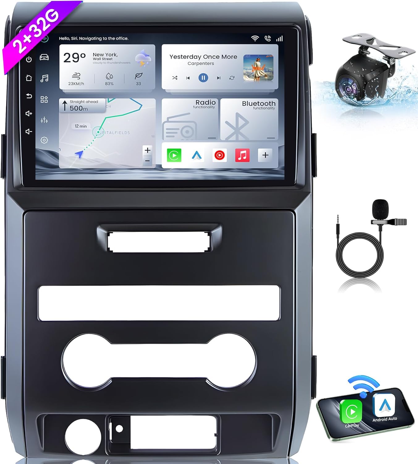 Upgrade Your Ford F150 with 9 Inch Car Radio and GPS Navigation