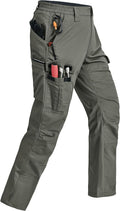 Mens Ripstop Cargo Pants for Hiking and Tactical Use - 7 Pockets