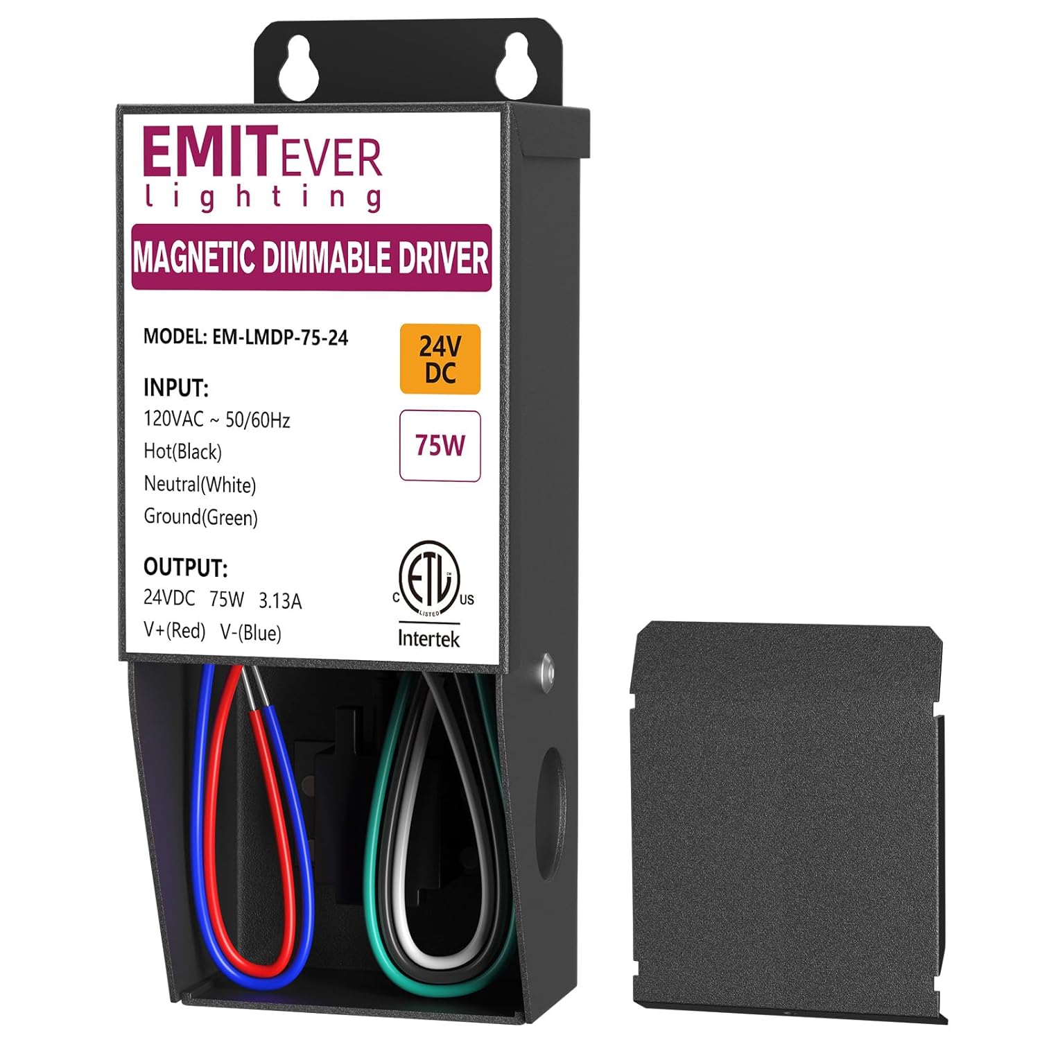 75W Magnetic Dimmable LED Driver for Smooth Lighting Control