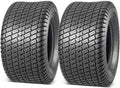 22x11-10 Turf Lawn Mower Tire Set - Durable Turf Tread