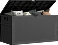 121 Gallon Outdoor Storage Box Large - Lockable Weather Resistant