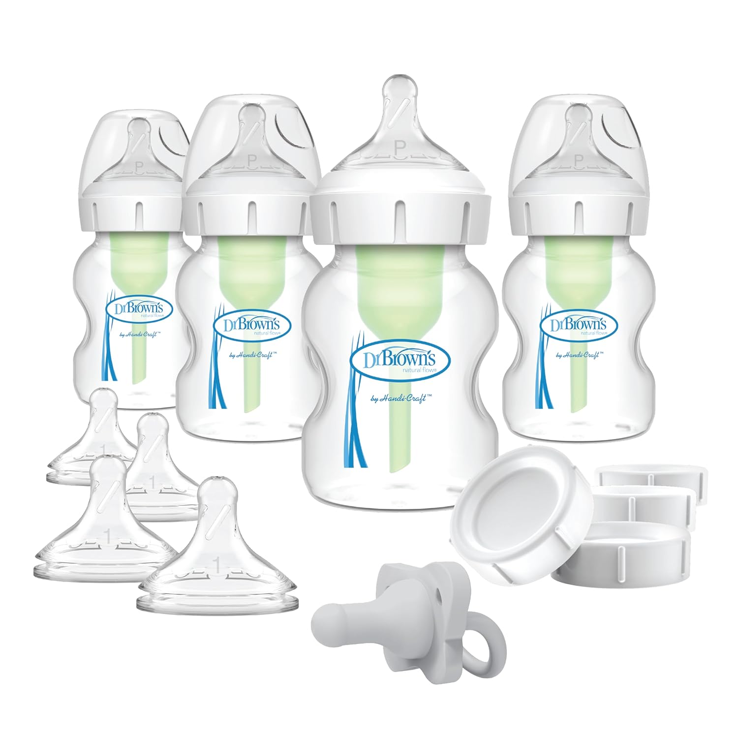 Dr. Brown's Wide-Neck Feeding Set: Anti-Colic Relief