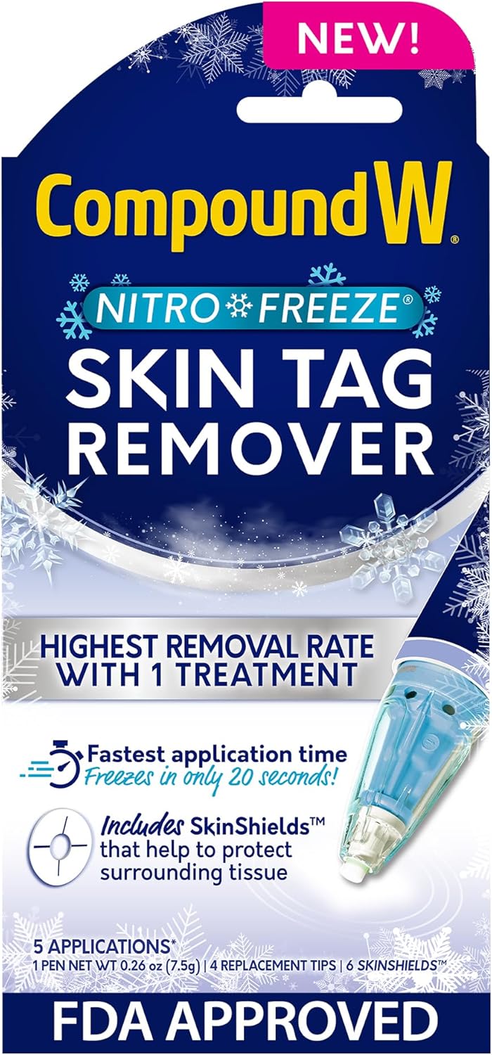 Compound W Nitrofreeze Skin Tag Remover Kit for Easy Removal