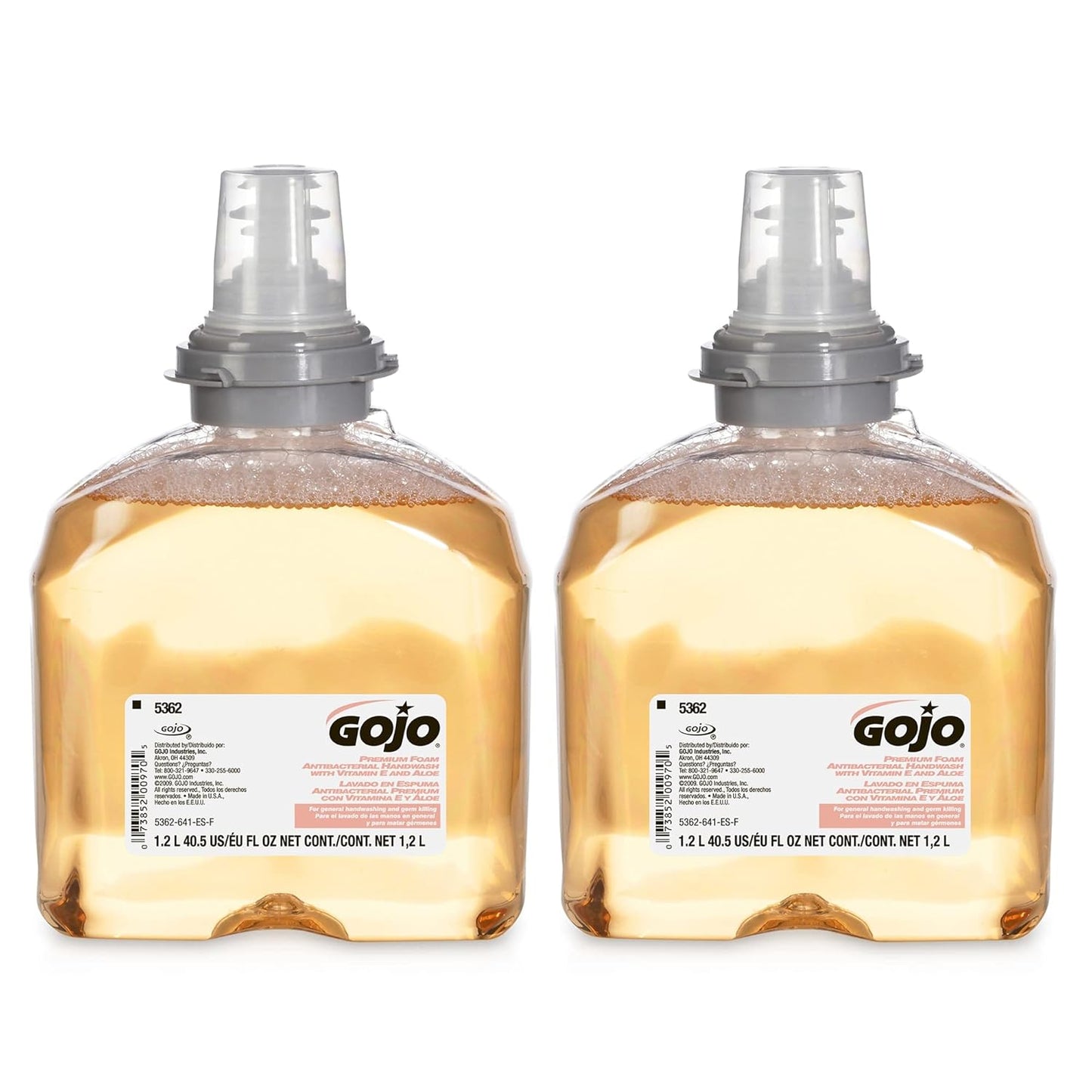 GOJO TFX Premium Foam Antibacterial Handwash for Clean Hands