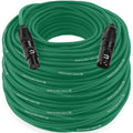Balanced XLR Cable Male to Female 200 ft Green - Low Noise Performance