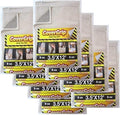 8 Oz Canvas Safety Drop Cloth 3.5ft x 12ft (Pack of 8)