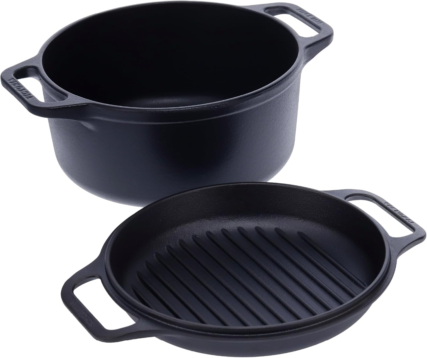 Victoria 6-Quart Cast Iron Combo Cooker for Perfect Meals