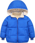 TUONROAD Toddler Winter Fleece Puffer Coat - Warm, Windproof Outerwear