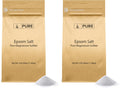 Pure Original Ingredients Epsom Salt 3 lb (Pack of 2) - Pure Magnesium