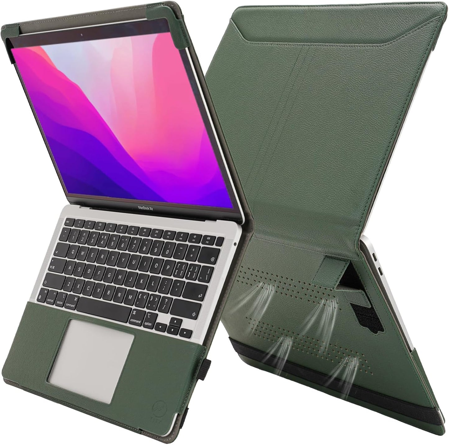 TYTX MacBook Pro 13 Inch Case with Stand Function and Vents