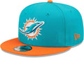 NBA Men's 9Fifty Snapback Cap Black & White - Raised Logo